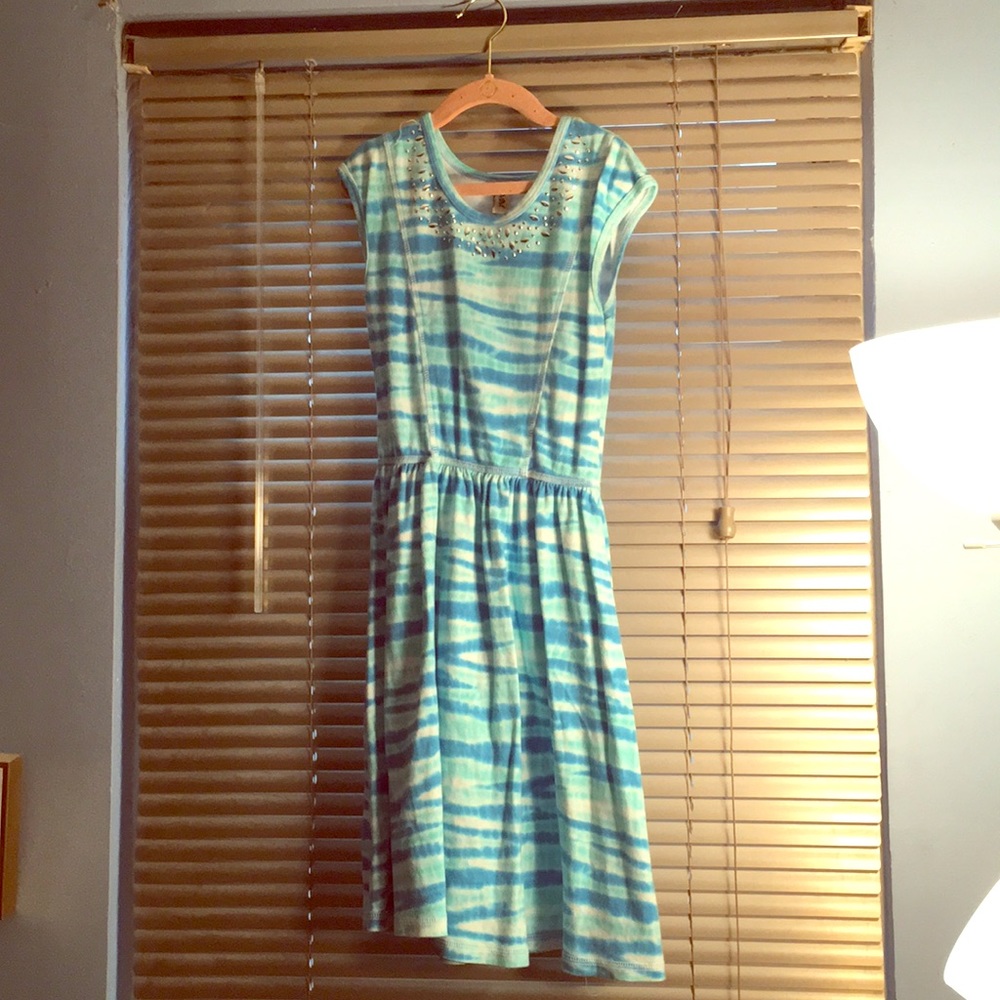 Girls tie die dress